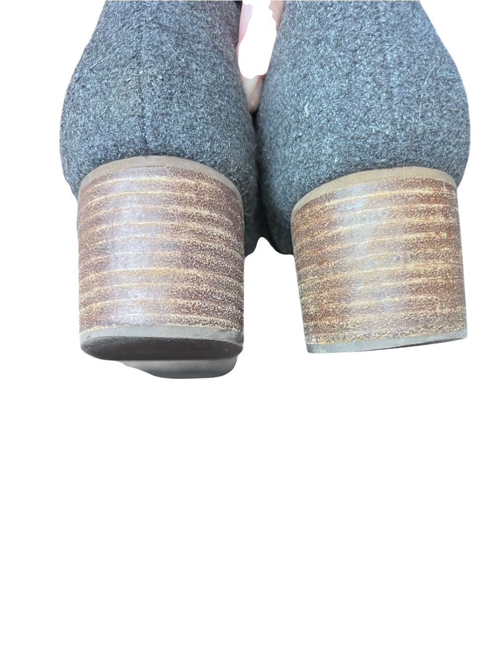 Toms Loren Gray Suede Ankle Boots Size 10 - Picture 6 of 7